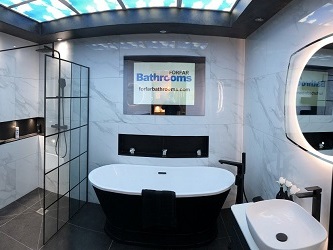 Waterproof TVs for Sauna, Bathhouses, and Swimming Pools