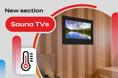 New website section: Sauna TVs